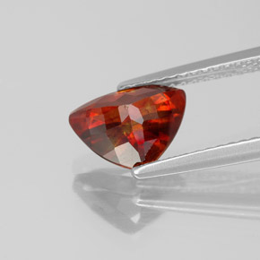 Esfalerita laranja natural 2,23ct, trillion, VS