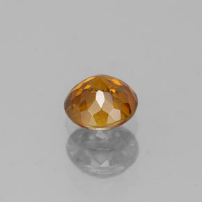 Esfalerita ouro natural 0,44ct, corte redondo, SI
