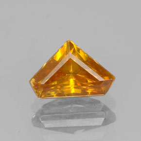 Esfalerita laranja natural 1,20ct, forma extravagante, VS-SI