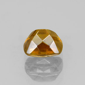 esfalerita laranja avermelhado Natural 1.33ct, Almofada cortada, SI