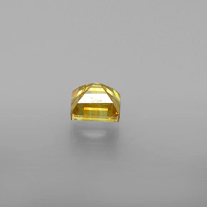 Esfalerita ouro natural 0,66ct, quadrado, VVS-VS