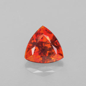 Esfalerita laranja natural 1,82ct, trillion, VS