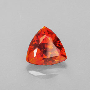 Esfalerita laranja natural 1,82ct, trillion, VS