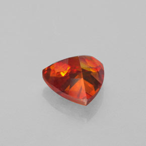 Esfalerita laranja natural 1,82ct, trillion, VS
