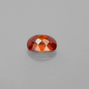 Esfalerita laranja natural 1,97ct, almofada cortada, VS