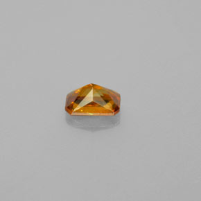 esfalerita Amarelo Dourado Natural 0.75ct, Corte Esmeralda, VS