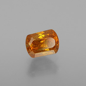 Esfalerita amarelo natural 0,73ct, forma extravagante, VS-SI