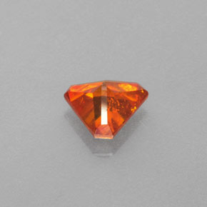 Esfalerita laranja natural 1,01ct, forma extravagante, VS