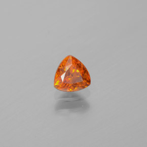 Esfalerita laranja natural 0,51ct, trillion, VS