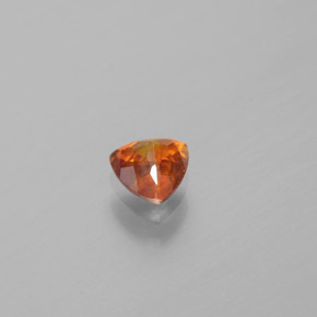 Esfalerita laranja natural 0,51ct, trillion, VS