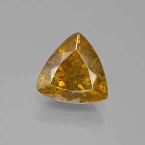 Esfalerita ouro natural 5,55ct, trillion, SI