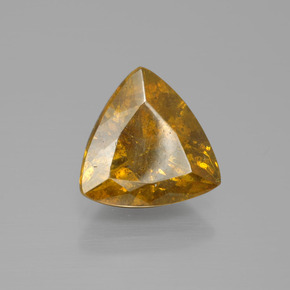 Esfalerita ouro natural 5,55ct, trillion, SI