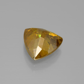 Esfalerita ouro natural 5,55ct, trillion, SI