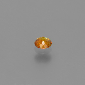 Esfalerita ouro natural 0,20ct, corte redondo, VS