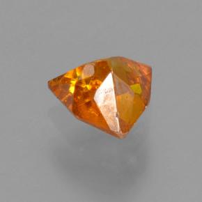Esfalerita laranja natural 0,50ct, trillion, VS-SI