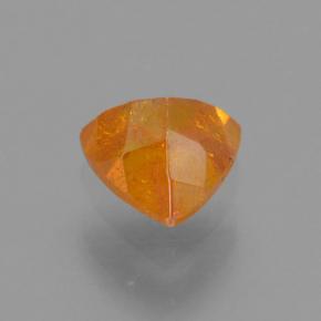 Esfalerita amarelo natural 0,48ct, trillion, VS-SI
