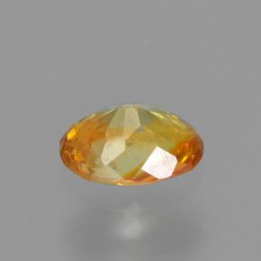 Esfalerita amarelo natural 0,22ct, corte oval, VS-SI
