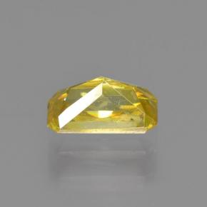 esfalerita Amarelo Natural 0.67ct, Corte Esmeralda, VS