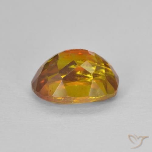 Esfalerita Laranja Profundo Natural 2.08ct, oval, SI-I1