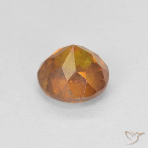 Esfalerita Cidra de Laranja Natural 0.94ct, Redondo, SI-I1