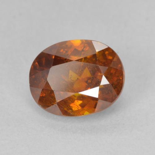 Esfalerita Laranja Profundo Natural 2.17ct, oval, SI-I1