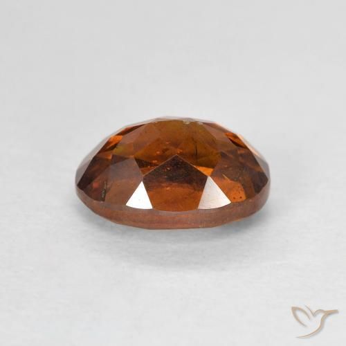 Esfalerita Medium Dark-Orange Natural 1.95ct, oval, VS-SI