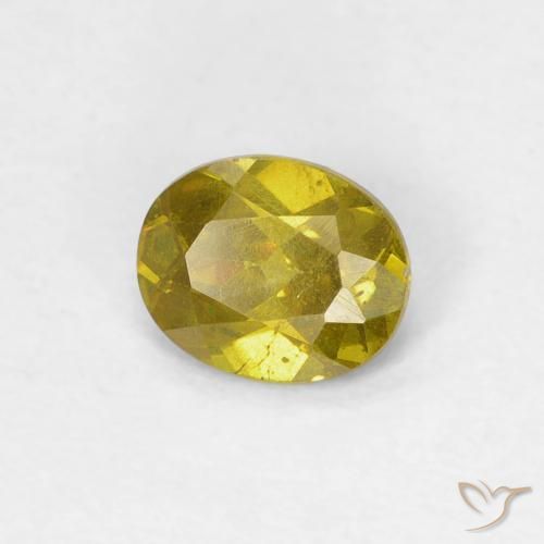 Esfalerita Medium Golden Brown Natural 0.59ct, oval, SI-I1