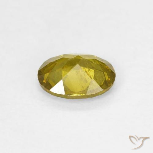 Esfalerita Medium Golden Brown Natural 0.59ct, oval, SI-I1