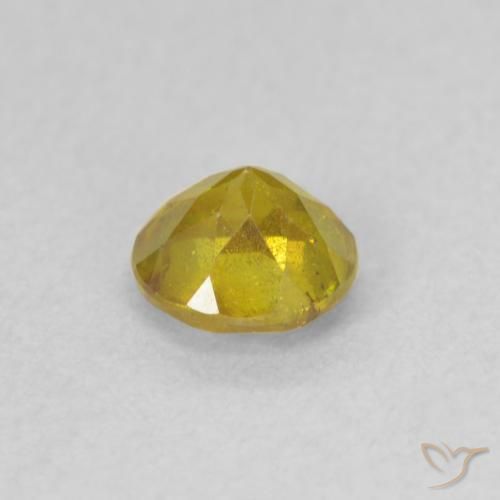Esfalerita Ouro Natural 0.77ct, Redondo, VS-SI
