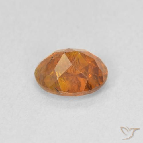 Esfalerita Laranja Profundo Natural 0.82ct, oval, SI