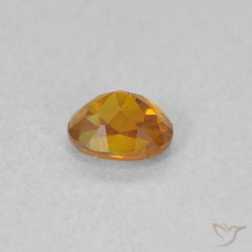 Esfalerita Laranja Profundo Natural 0.33ct, oval, SI
