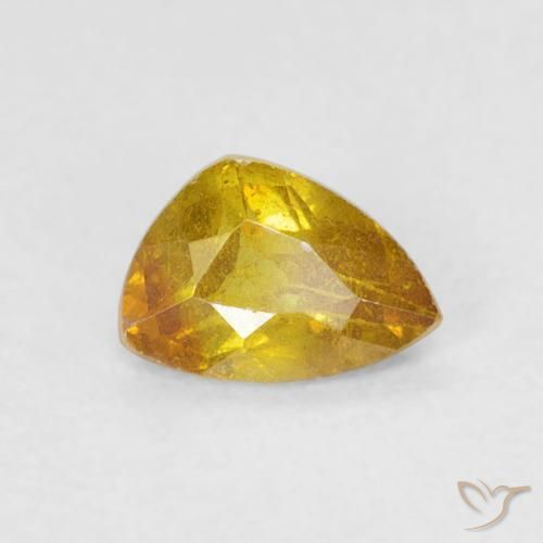 0.55ct Natural Amarelo dourado Esfalerita, Chique, SI