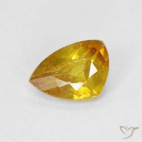 Esfalerita Amarelo dourado Natural 0.55ct, Chique, SI