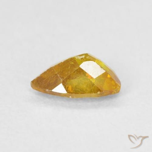 Esfalerita Amarelo dourado Natural 0.55ct, Chique, SI