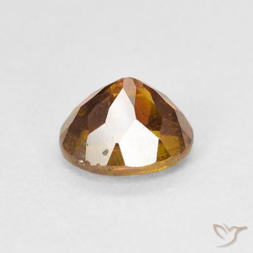 Esfalerita terra laranja Natural 1.44ct, oval, SI