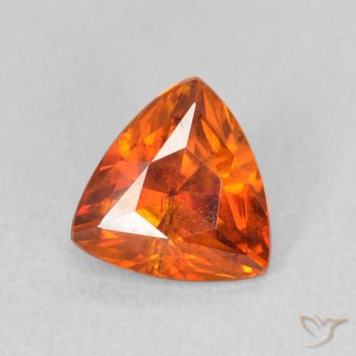 Esfalerita laranja natural 1,61ct, trillion, VS-SI