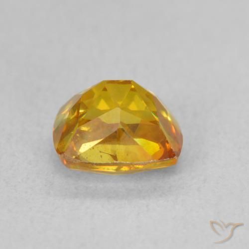 Esfalerita Laranja-Ouro Natural 1.71ct, Almofada, VS-SI