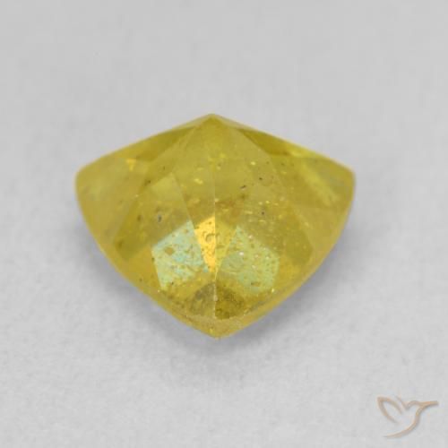 Esfalerita Amarelo acastanhado Natural 2.25ct, Trilhão, SI