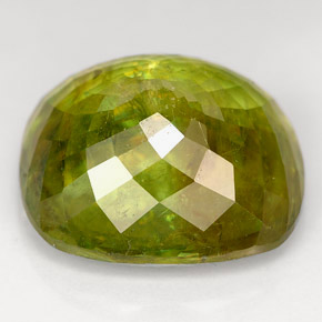 Esfena multicolorido natural 18,40ct, almofada cortada, SI