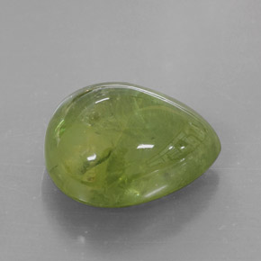 Esfena verde natural 10,20ct, transparente, transparente/translúcido