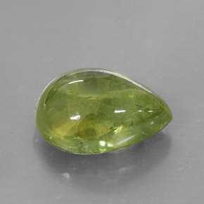 Esfena verde natural 7,93ct, transparente, transparente/translúcido