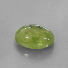 Esfena verde natural 5,68ct, transparente, transparente/translúcido