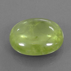 Esfena verde natural 5,40ct, transparente, transparente/translúcido