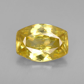 Esfena amarelo natural 1,66ct, forma extravagante, VS-SI