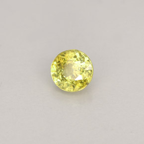 Esfena multicolorido natural 0,39ct, corte redondo, VS