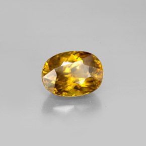 Esfena Multicolorido Natural 1.74ct, Corte Oval, VS