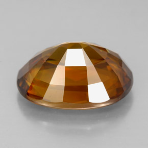 Esfena multicolorido natural 7,00ct, corte oval, IF