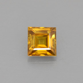 Esfena Dourado Natural 0,46ct, Quadrado, VS