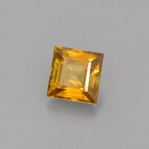 Esfena Dourado Natural 0,46ct, Quadrado, VS