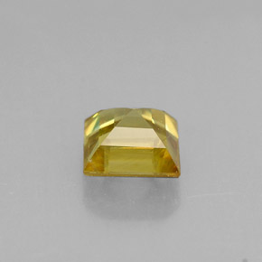Esfena ouro natural 0,43ct, quadrado, VS